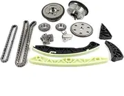 Timing Chain Kit Camshaft VVT Gear 24350-25000 24370-2G000 06-10 Compatible With Hyundai Kia Sonata Optima Rondo 2.4L DOHC G4KC