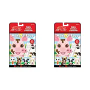 2x Melissa & Doug On The Go Reusable Stickers Farm Kids/Childrens Toy 4y+