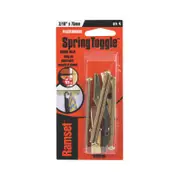 Ramset 3 / 16" x 75mm Round Head Toggle Spring - 4 Pack