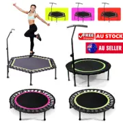 40'' Mini Fitness Trampoline Gym Trainer Rebounder Jogger Home Cardio Exercise.