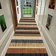 Non-Slip Runner Rug for Corridor, Kitchen, Hall, Stairs, Living Room, Anti-Slip Backing,0.6m x 5m