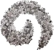 1600Pcs Gray Buttons for Crafts Assorted Sizes Button Gray in Bulk Grey Craft Buttons Assortment