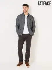FatFace Grey Charcoal Modern Coastal Chinos (E50024) | $114