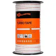 Gallagher G623544 Electric Fence1/2-Inch Turbo Tape, 656-Feet, White