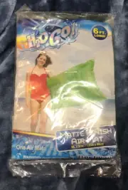 Bestway H2O Go 6 Foot Long Matte Finish Air Mat Green Factory Sealed Pool Float