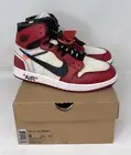 Size 8 - Air Jordan 1 Retro High Off-White Chicago AA3834-101 Brand New OG ALL