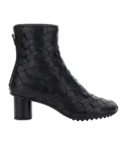 Bottega Veneta Intrecciato Atomic Kitten Ankle Boots 36,39 black