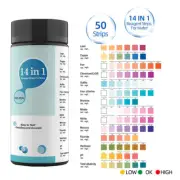 14 in 1 Home Drinking Water Test Kit for Tap Water Quality Test Stripse CW