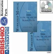 2006 Ford Super Duty F250-F550 Factory Service Repair Manual Repro CD-ROM 12567