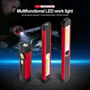 Magnet COB LED Torch Work Light Mechanic Work Shop Inspection Lamp Rechargeable