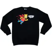 Cakeworthy x The Simpsons - Bart Simpson Devil Crewneck Sweatshirt