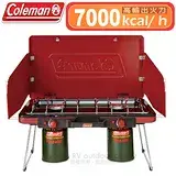 在飛比找遠傳friDay購物優惠-【美國Coleman】7000kcal輕薄雙口瓦斯爐_CM-