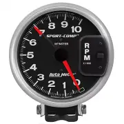 Auto Meter 3900 Sport-Comp Tachometer Gauge 5" 10000RPM