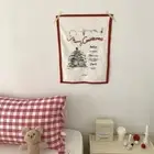 Nordic Christmas Table Decoration Cloth Chic Dining Mat Bedroom