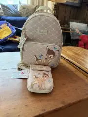 Loungefly Bambi Mini Backpack and Wallet Set
