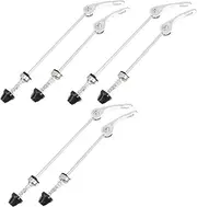KOMBIUDA Aluminum Alloy Bicycles Quick Release Skewer 3 Pair Set for Wheel Hub Lightweight