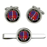 Blane Scottish Clan Cufflinks and Tie Clip Set