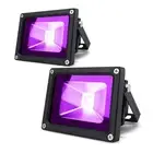 2Pack 10w LED Black Light Blacklight for Fluorescent Neon Glow in The Dark High