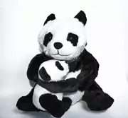 Mom and Baby Panda Plush Stuffed Animal