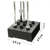 在飛比找蝦皮購物優惠-九孔 槓鈴桿 奧林匹克槓 W槓收納架