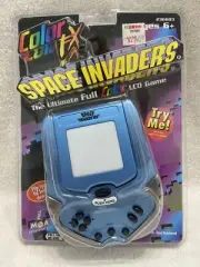 Space Invaders Color FX Pop-up Handheld LCD Game 236603 MGA 1999 factory, sealed