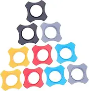 Toddmomy 10pcs Microphone Rubber Roll Protection Rings Durable Non Slip Drop Rings for Wireless and Stage Microphones Shock Absorbing Accessories for Bars and Ktv