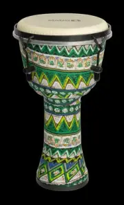 Mano 8 inch Tuneable Djembe - Forest Spirit Finish