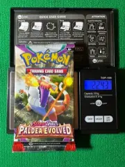 HEAVY? 22.43 Grams! Pokemon Paldea Evolved Factory Sealed Booster Pack!!
