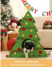 Pettopia Christmas Tree Scratching Post - Ultimate Cat-Friendly - Cat Lovers