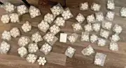 SNOW FLAKES Valerie Parr Hill Holiday 47 Snow Flake Ornaments Small & Big Sizes
