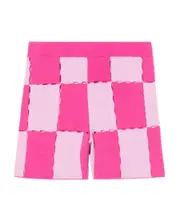 checkerboard shorts FR44,FR34 Pink