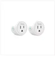 G-Home 2 Pack Mini Smart Plug Wifi Socket Compatible With Google Home And Alexa