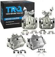 Brake Caliper Set Compatible with 2006-2012 Ford Fusion 2007-2012 Lincoln MKZ 2006 Zephyr 2006-2013 Mazda 6 2006-2011 Mercury Milan
