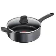 NEW Tefal Ultimate Induction Non-Stick Sautepan w/Lid 26cm