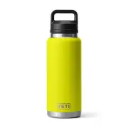 Yeti Rambler Insulated Bottle w/Chug Cap - Firefly Yellow - 36oz/1064ml