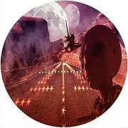 Slipmat Slip Mat Scratch Pad Felt for Any 12" LP DJ Vinyl Turntable Record Player Custom Graphical - Alien Shuttle