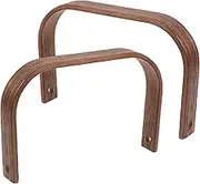 KOCKSHION 2pcs Retro Wooden Teapot Handle Replacement and Wear Resistant Kettle Grip for Tea Pot Kitchen Gadget for Extended Use and Easy Installation