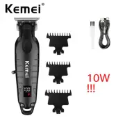 2293 Professional Barber Hair Trimmer Zero Gapped Cordless Rechargeable Men Clip