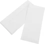 SEWACC Self-Sealing Security Envelopes 50pcs Letter Size Privacy Envelopes Paper for Business Wedding Mail