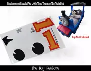 Replacement stickers Fits Little Tikes Thomas the Tank Train Engine Bed