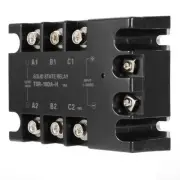3 Phase 10A DC AC Solid State Relay SSR Input 3‑32VDC Load 24‑480VAC TSR‑10DA H♡