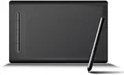 WP9625B Graphics Tablet D ing Tablet 8192 Levels Pr ure Sensitivity 5080LPI Resolution 230PPS Read 2.4G/BT C ection Black 2.4G&BT c ection