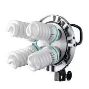 Godox TL-4 Tri-Color Lamp Holder Multi-Holder E27 Socket Lighting Lamp Head