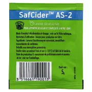 Fermentis Safcider AS-2 Sweet Yeast 5g Home Brew Cider Making Yeast