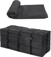 ALQYBD Cargo Bag Car Roof Cargo Carrier Universal Luggage Bag Storage Cube Bag for Travel Camping Luggage Storage Box(Without mat)