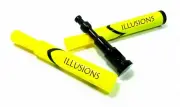 Magic Marker Secret Stash Pipe Buy 2 Get 1 Free (Yellow-Black)