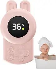 Bathtub Temperature Gauge Baby - Baby Bath Temp Gauge Cute Rabbit Cartoon Toy - Bathtub Safety Sensor Temperature Monitoring for Easter Birthday Thanksgiving