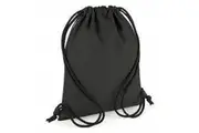 Bagbase Unisex Adult 15L Drawstring Bag (Black) (One Size)