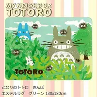 在飛比找樂天市場購物網優惠-日本進口 宮崎駿 龍貓 Totoro 地毯/地墊 130x1