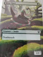 Moss Viper MTG Alter Art